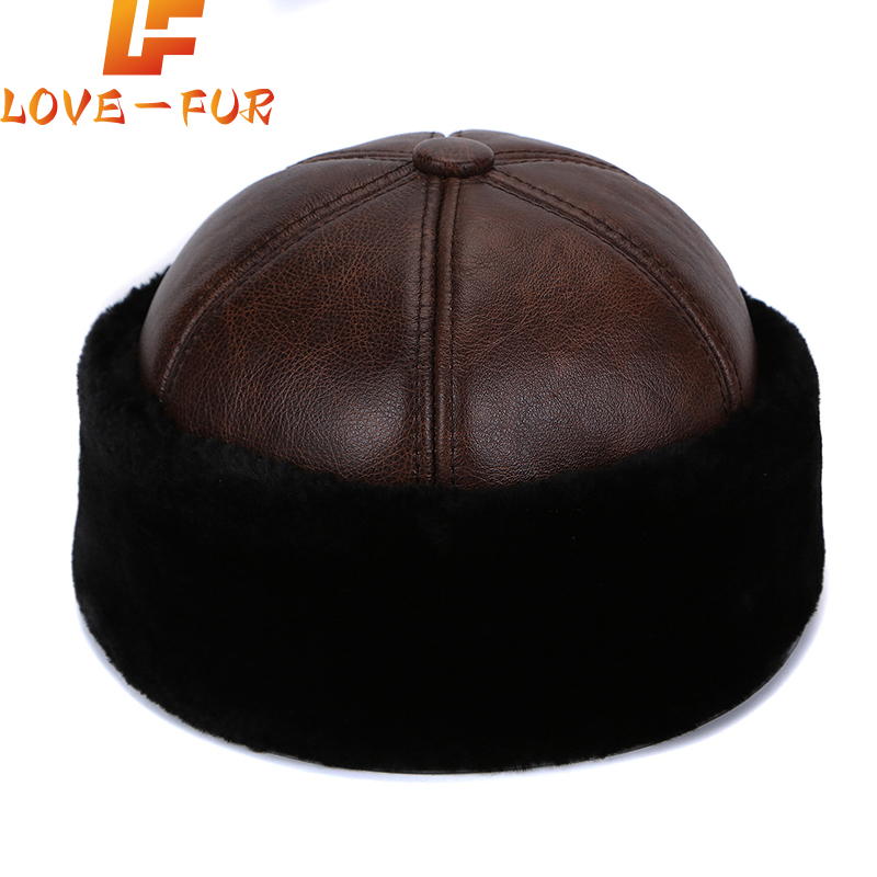 Men Accessories Brand - หมวกบอมเบอร์หนังวัวสไตล์เรโทร 2026 รุ่นใหม่ล่าสุด หมวกกันหนาวบุขนกำมะหยี่หนานุ่มสำหรับผู้ชายและผู้หญิง หมวกหนังแท้