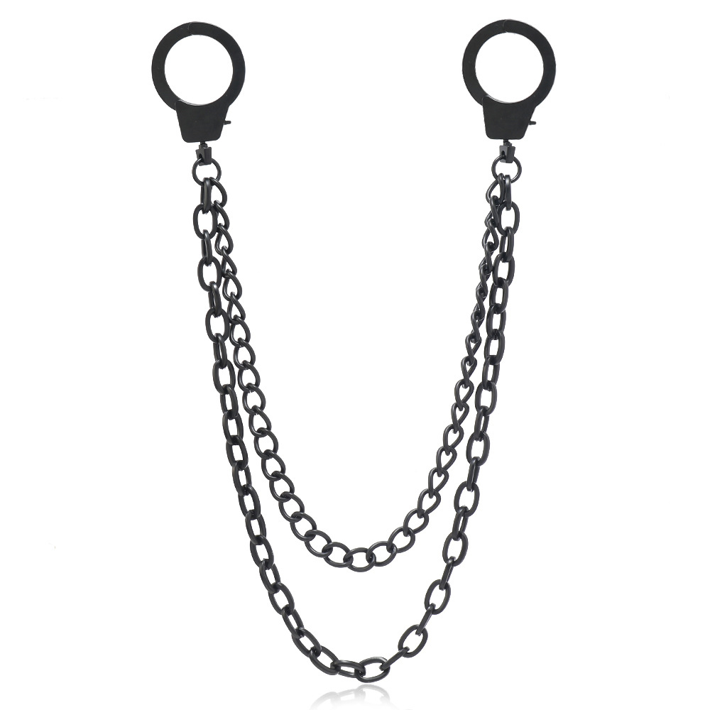 Men Accessories Pk - สายโซ่สไตล์พังก์บนกางเกงยีนส์พวงกุญแจสำหรับผู้หญิงผู้ชายโซ่สำหรับกางเกงฮิปสเตอร์เด็กผู้หญิงเด็กผู้ชายเครื่องประดับเสื้อผ้า