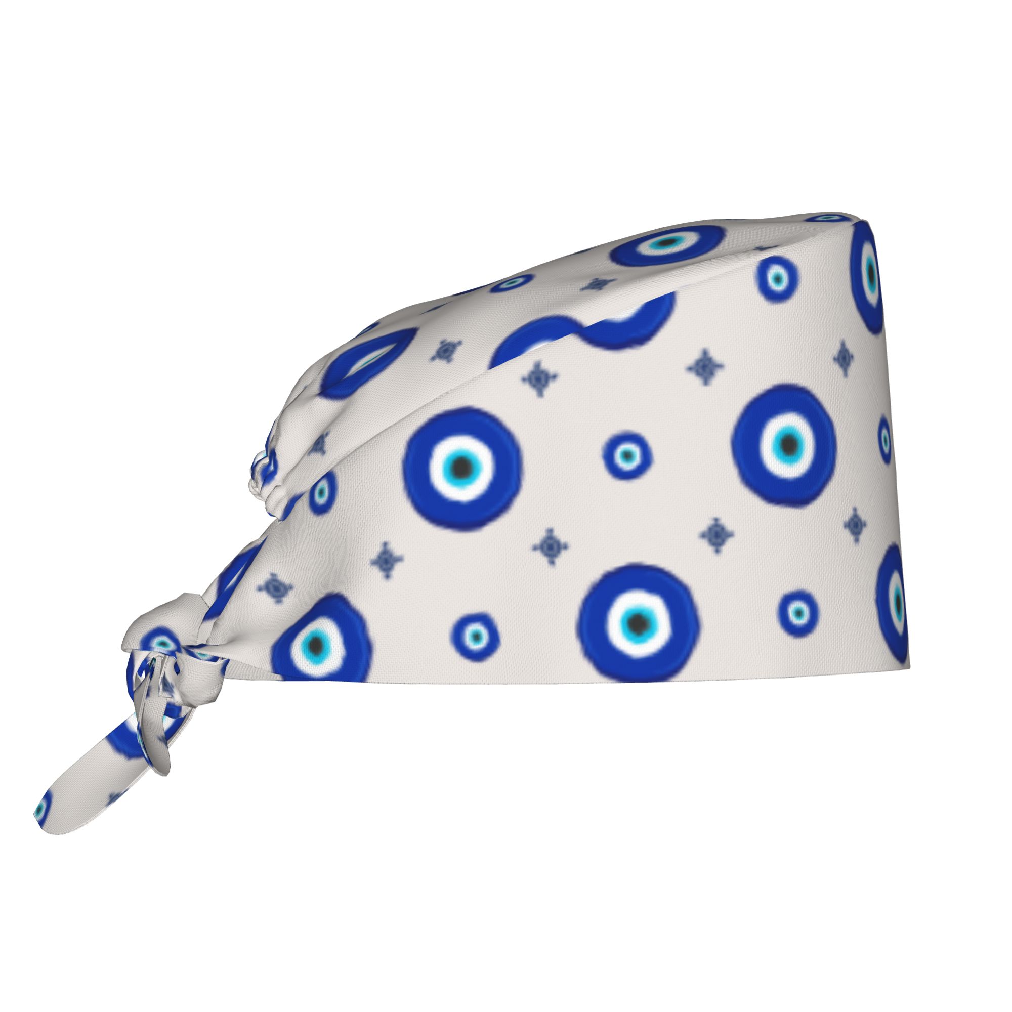 Men Accessories Evil Eye - หมวกทำงานลายตาปีศาจตุรกีแบบกำหนดเอง หมวกศัลยแพทย์สำหรับผู้หญิงและผู้ชาย หมวกพยาบาล หมวกแพทย์ หมวกศัลยแพทย์