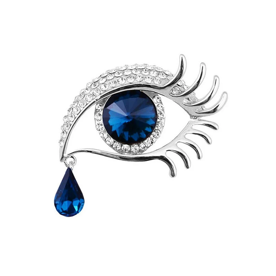 Men Accessories Evil Eye - เข็มกลัดตาปีศาจวินเทจ 1 ชิ้น สำหรับผู้หญิงและผู้ชาย เข็มกลัดแฟชั่น เครื่องประดับ