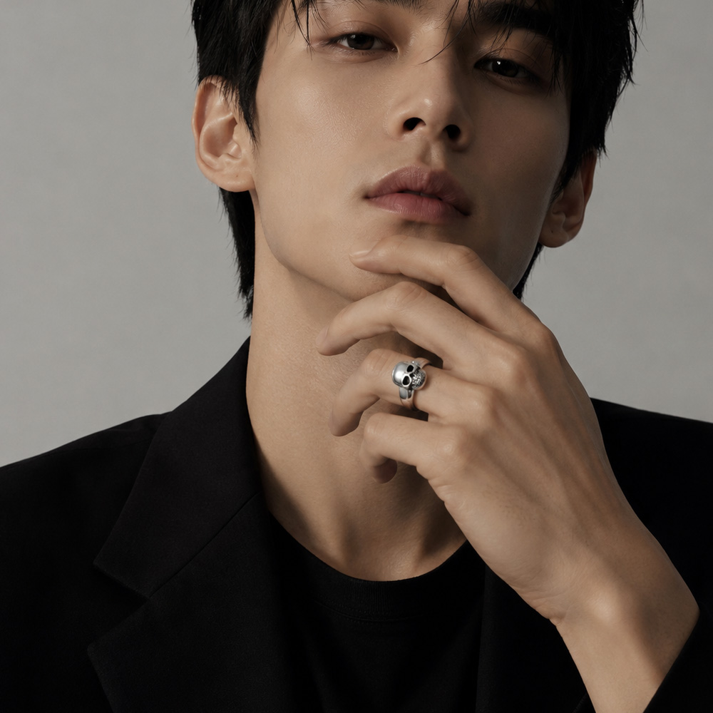 แหวน Skull ยุโรป Rebel Street  - Men Accessories Brand บทวิจารณ์และราคา