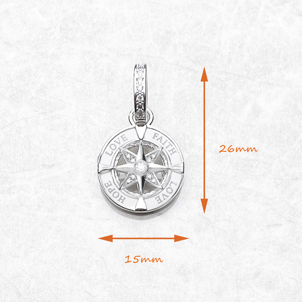 จี้ศรัทธาความหวังและความรักเคร - Men Accessories Brand บทวิจารณ์และราคา