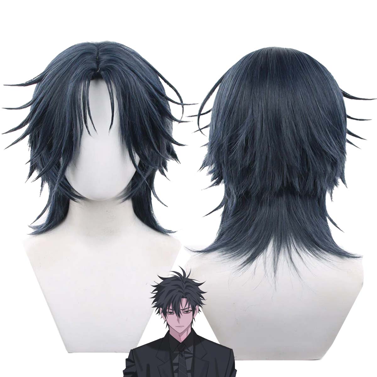 วิกผมคอสเพลย์ผู้ชาย อนิเมะ ลิง - Men Accessories Korea บทวิจารณ์และราคา