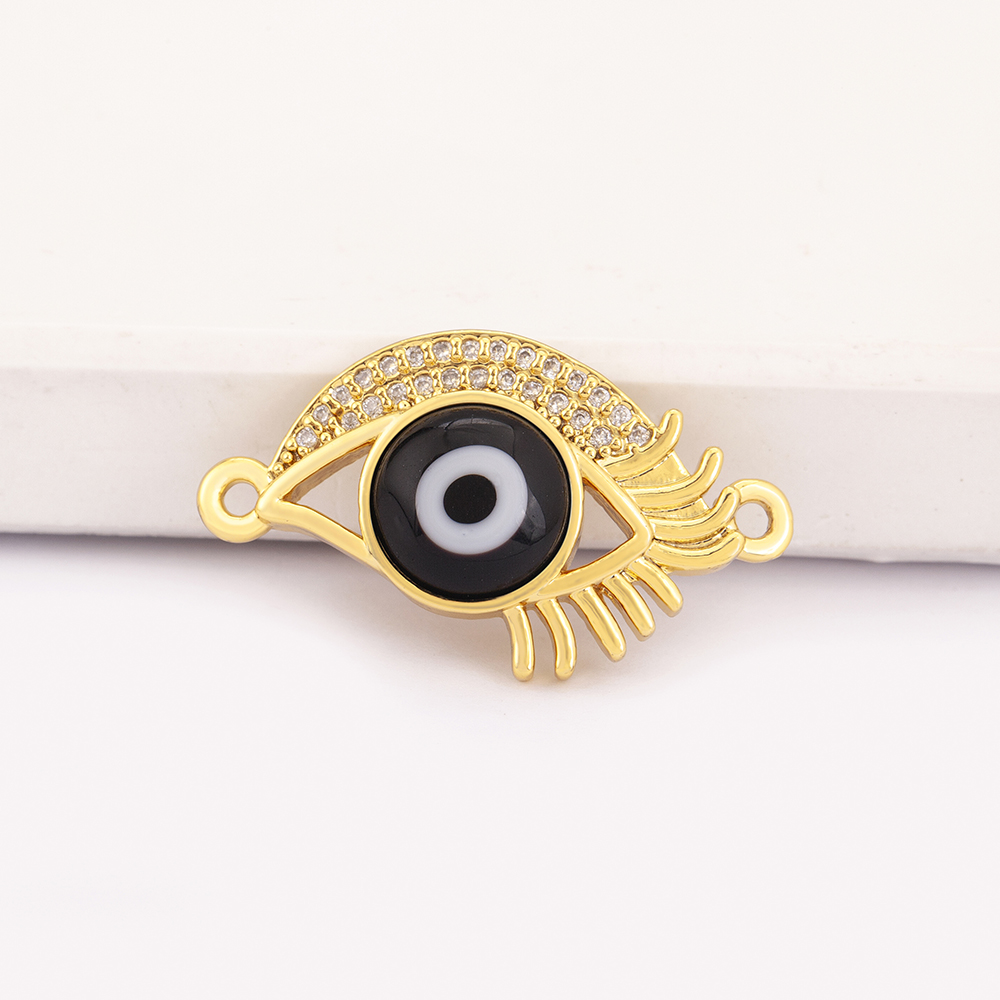 จี้คริสตัลรูปตาปีศาจหลากสีสัน  - Men Accessories Evil Eye บทวิจารณ์และราคา