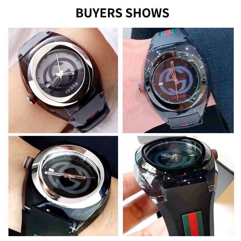 สายนาฬิกายางสำหรับ Gucci รุ่น  - Men'S Accessories Gucci บทวิจารณ์และราคา