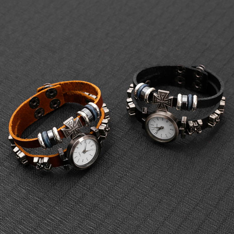 นาฬิกาควอตซ์สไตล์พังก์วินเทจแบ - Men Accessories Pk บทวิจารณ์และราคา