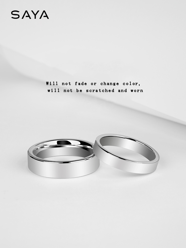 แหวนทังสเตนสำหรับผู้ชายผู้หญิง - Men Accessories In Silver บทวิจารณ์และราคา