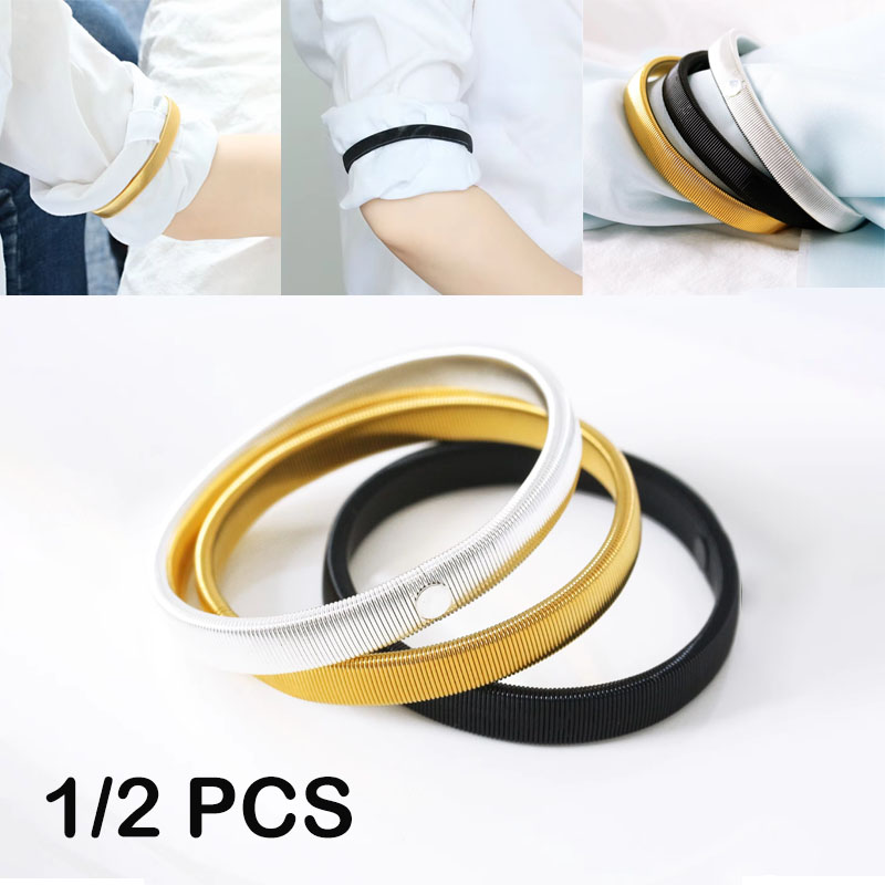 ที่รัดแขนเสื้อแบบยืดหยุ่น 1 ชิ - Men'S Accessories Clothing บทวิจารณ์และราคา