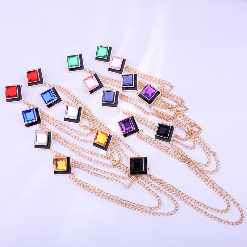 เข็มกลัดปกเสื้อแบบโซ่คริสตัล,  - Men'S Accessories Clothing บทวิจารณ์และราคา
