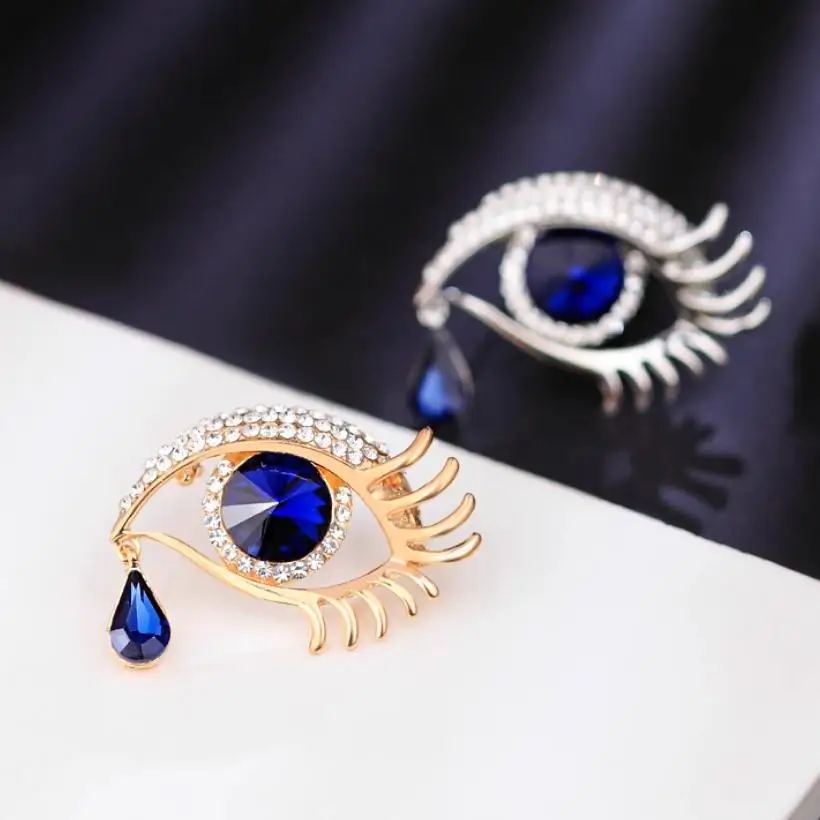 เข็มกลัดตาปีศาจวินเทจ 1 ชิ้น ส - Men Accessories Evil Eye บทวิจารณ์และราคา