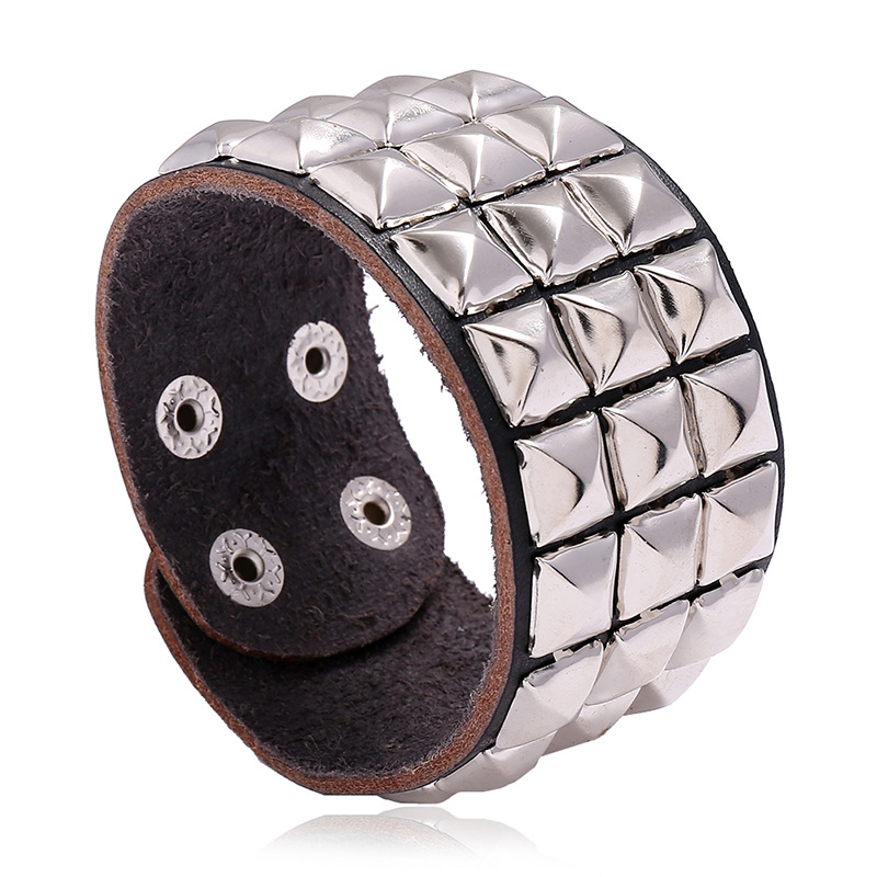 ผู้ชายฮิปฮอปพังก์สามแถวสแควร์R - Men Accessories Pk บทวิจารณ์และราคา