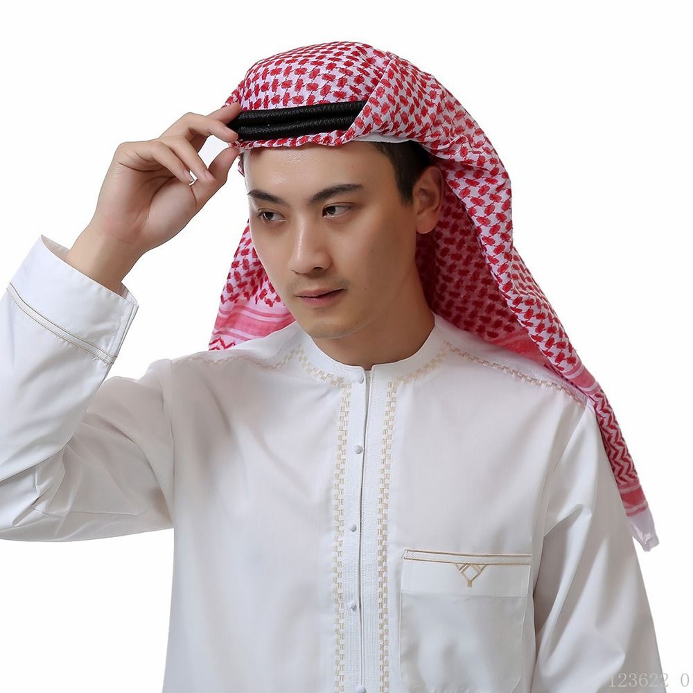 ผ้าโพกศีรษะแบบอิสลาม 1 ชิ้น เช - Men'S Accessories Clothing บทวิจารณ์และราคา