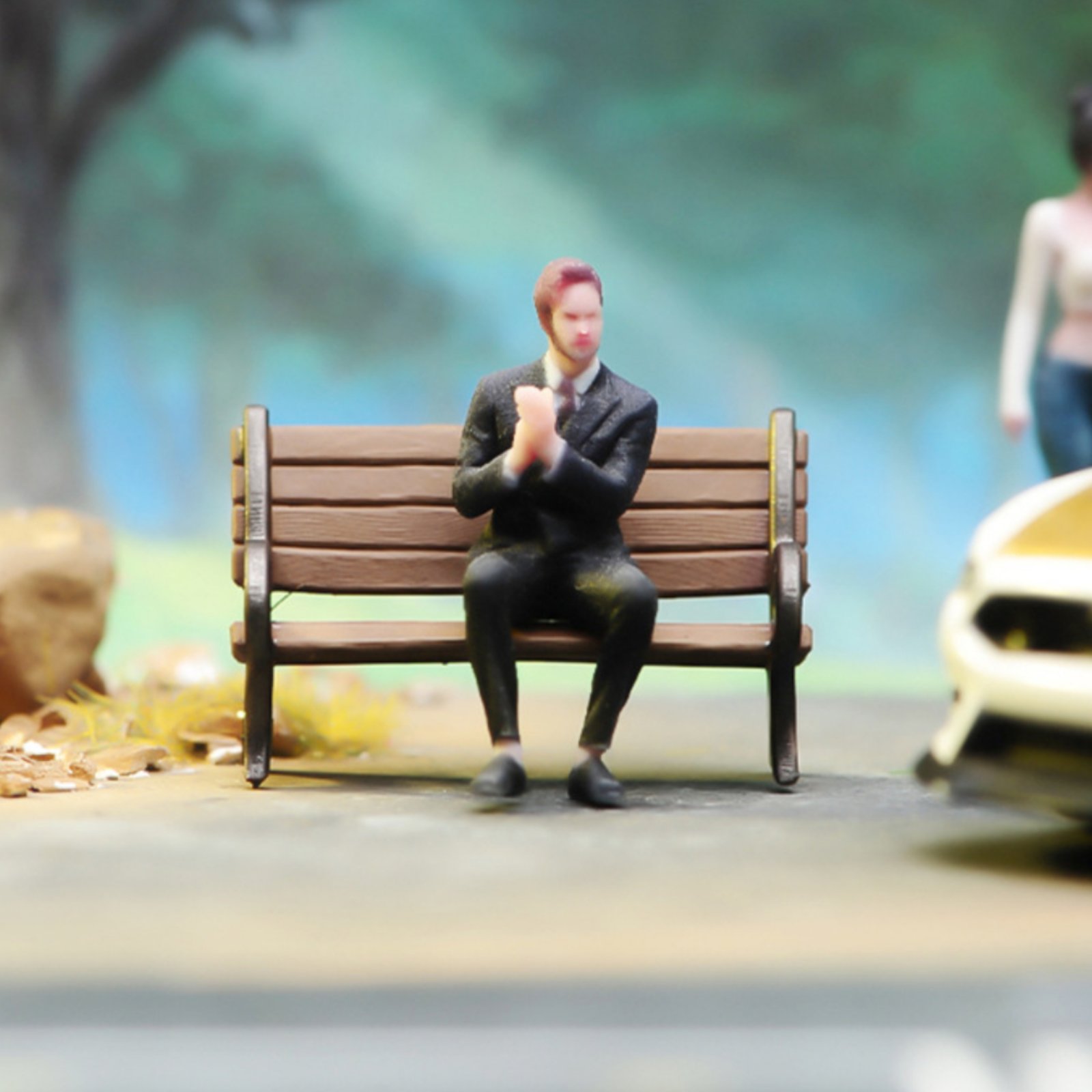 ฟิกเกอร์ชายนั่งขนาด 1:64 พิมพ์ - Men'S Accessories With Suits บทวิจารณ์และราคา