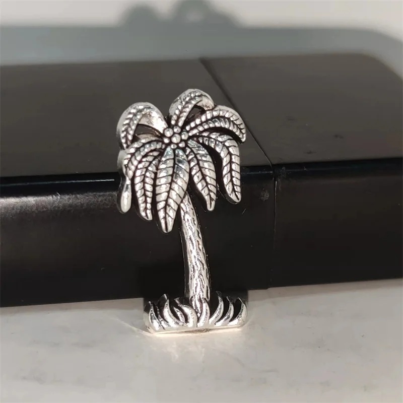เข็มกลัดโลหะผสมรูปต้นมะพร้าวสี - Men Accessories In Silver บทวิจารณ์และราคา