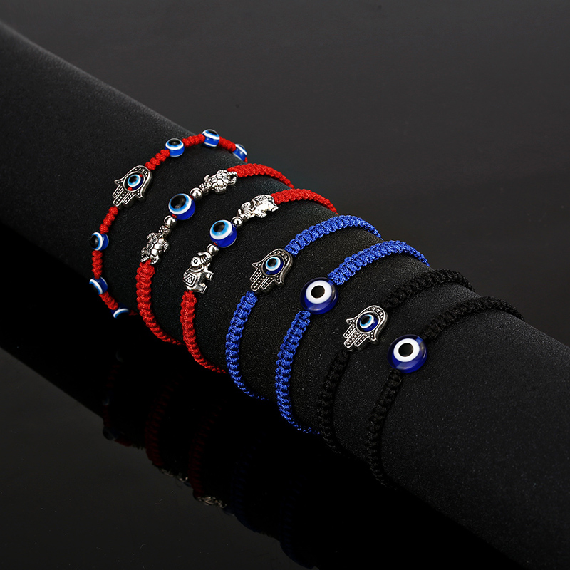 Noter สร้อยข้อมือผู้ชายปรับ Fa - Men Accessories Evil Eye บทวิจารณ์และราคา